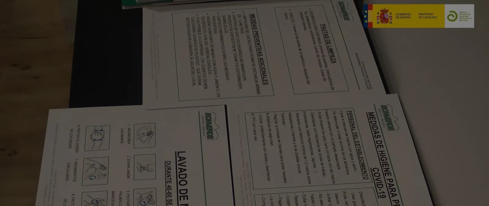 Documentación para la tramitación del registro sanitario